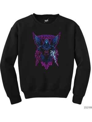 Wakha x Men First Mutant Siyah Sweatshirt