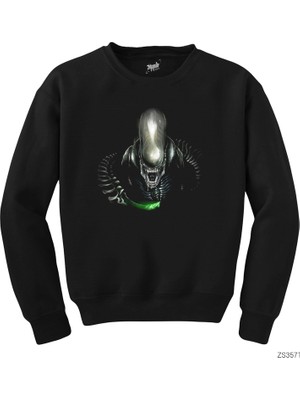 Wakha Warrior Aliens Siyah Sweatshirt