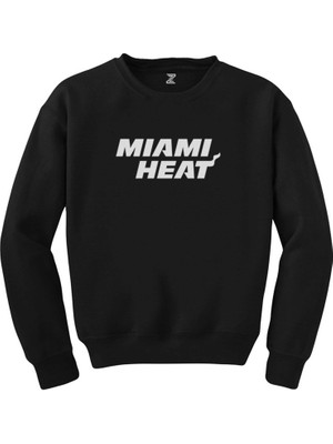 Wakha Miami Heat White Siyah Sweatshirt