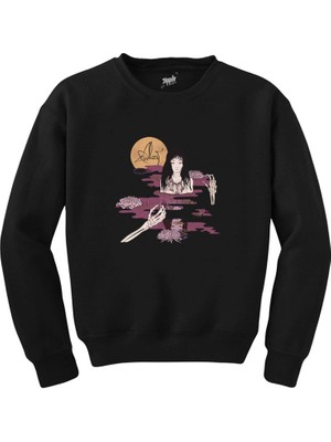 Wakha Alcest Kodama Siyah Sweatshirt