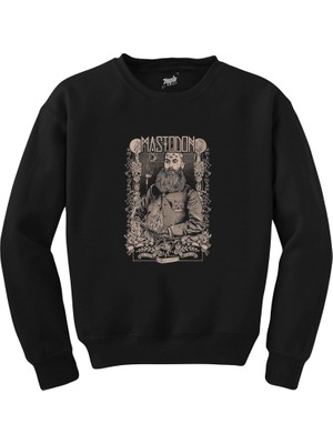 Wakha Mastodon Siyah Sweatshirt