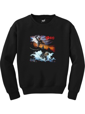 Wakha Dio Holy Diver Freedom Siyah Sweatshirt