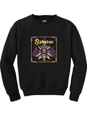 Wakha Sabaton The Art Of War Siyah Sweatshirt