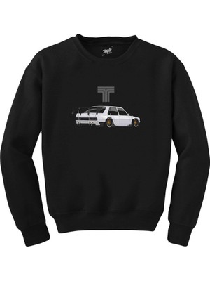 Wakha Tofaş Şahin Modifiye Siyah Sweatshirt