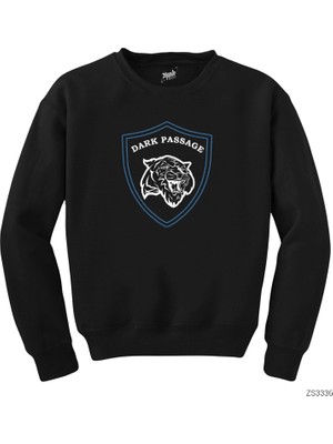 Wakha Dark Passage Shield Siyah Sweatshirt