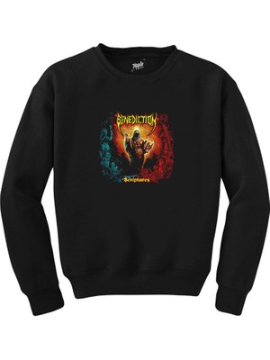 Wakha Benediction Scriptures Siyah Sweatshirt