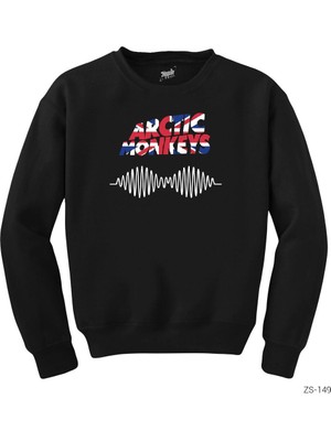 Wakha Arctic Monkeys 1 Siyah Sweatshirt