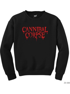 Wakha Cannibal Corpse Siyah Sweatshirt