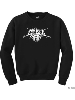 Wakha Chelsea Grin Logo Siyah Sweatshirt