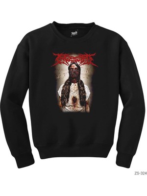 Wakha Ingested Cover Siyah Sweatshirt