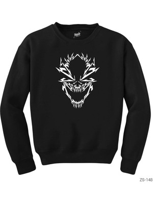 Wakha Metallica Monster Ark Siyah Sweatshirt