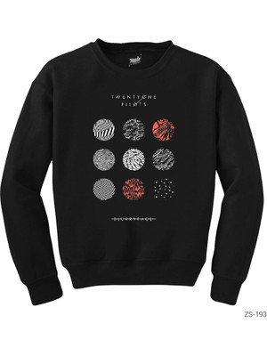 Wakha Twent One Pilots Siyah Sweatshirt