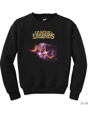 Wakha League Of Legends Soraka Siyah Sweatshirt