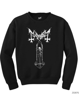 Wakha Mayhem T Cross Siyah Sweatshirt