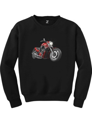 Wakha Chopper Cruiser Siyah Sweatshirt