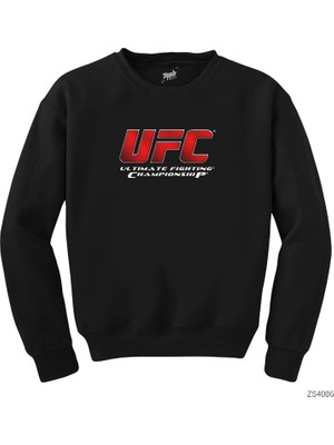 Wakha Ufc Ultimate Fighting Championship Siyah Sweatshirt