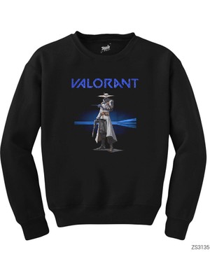 Wakha Valorant Cypher Siyah Sweatshirt