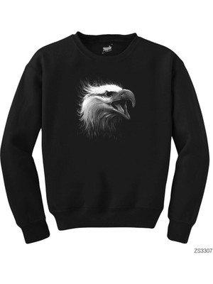 Wakha Kartal Bw Siyah Sweatshirt