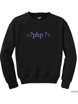 Wakha Php Tags Siyah Sweatshirt