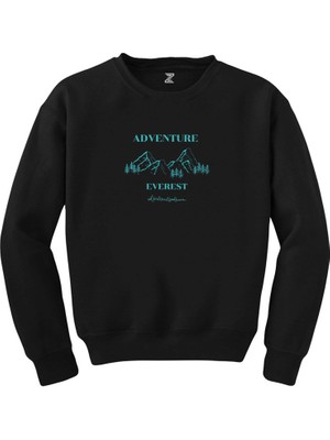 Wakha Adventure Everest Siyah Sweatshirt