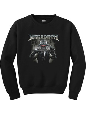 Wakha Megadeth Rust In Peace 2 Siyah Sweatshirt