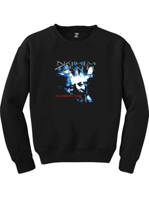 Wakha Napalm Death Fear Emptine Siyah Sweatshirt