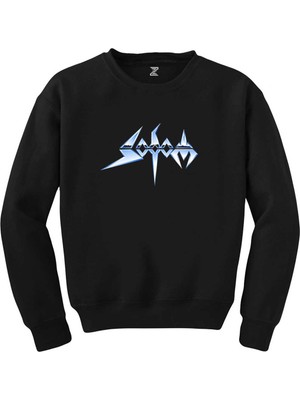 Wakha Sodom Logo Siyah Sweatshirt