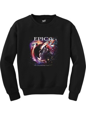 Wakha Epica The Holographic Principle Siyah Sweatshirt