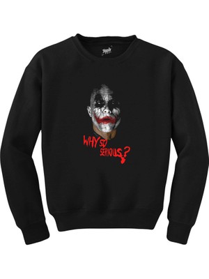 Wakha Joker How Alone You Really Are Siyah Sweatshirt
