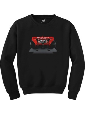Wakha F1 Audi Sport Back Siyah Sweatshirt