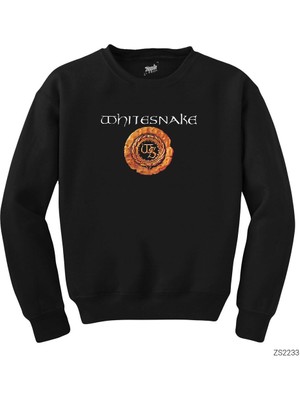 Wakha Whitesnake Siyah Sweatshirt
