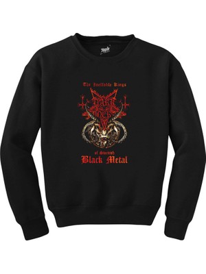 Wakha Dark Funeral King Siyah Sweatshirt