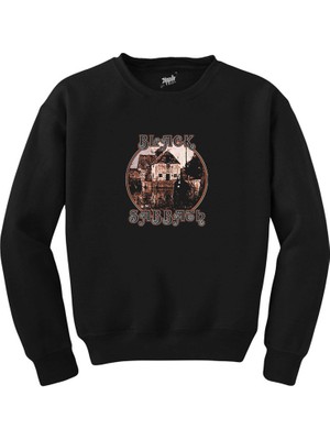Wakha Black Sabbath House Album Siyah Sweatshirt