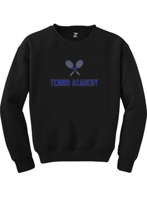 Wakha Tennis Academy Siyah Sweatshirt