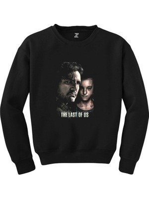 Wakha The Last Of Us Poster Siyah Sweatshirt