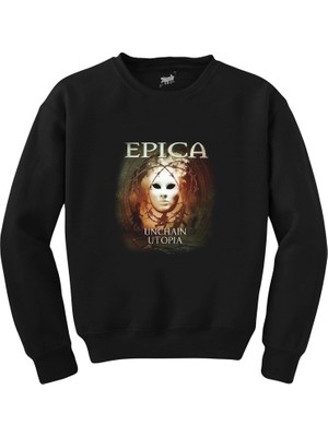 Wakha Epica Unchain Utopia Siyah Sweatshirt