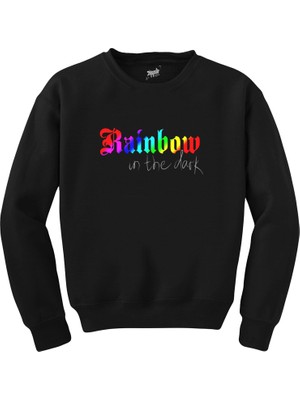 Wakha Dio Rainbow In The Dark Siyah Sweatshirt