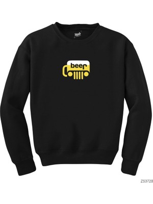 Wakha Jeep Beej Siyah Sweatshirt