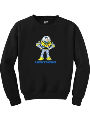 Wakha Buzz Lightyear Siyah Sweatshirt