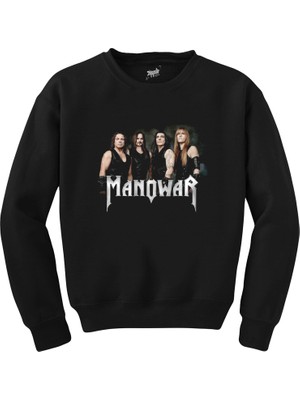 Wakha Manowar Group Siyah Sweatshirt