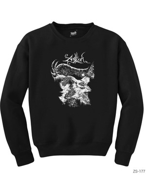 Wakha Agalloch Siyah Sweatshirt
