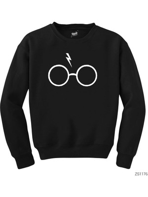Wakha Harry Potter Glass Siyah Sweatshirt