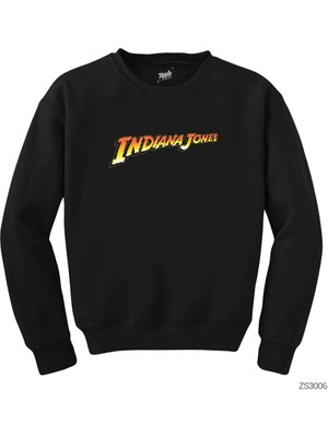 Wakha Indiana Jones Siyah Sweatshirt