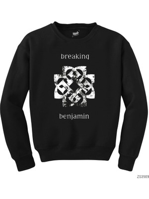 Wakha Breaking Benjamin Classic Siyah Sweatshirt
