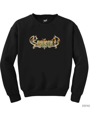 Wakha Ensiferum Logo 2 Siyah Sweatshirt