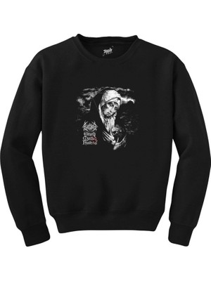 Wakha Bloodbath Grand Morbid Funeral Siyah Sweatshirt