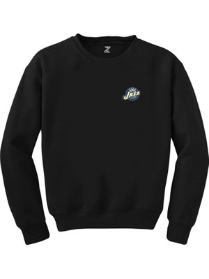 Wakha Utan Jazz Logo Siyah Sweatshirt