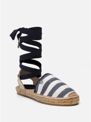 Su Espadril Annie Lacivert Kadın Espadril Sandalet