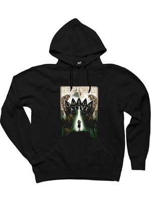 Wakha Epica Omega Alive Siyah Kapşonlu Sweatshirt Hoodie