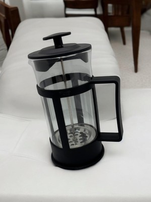 Marmori Frenchpress Bitki Çaylı Fincan Seti Portakal Aromalı Kış Için Hediye Seti